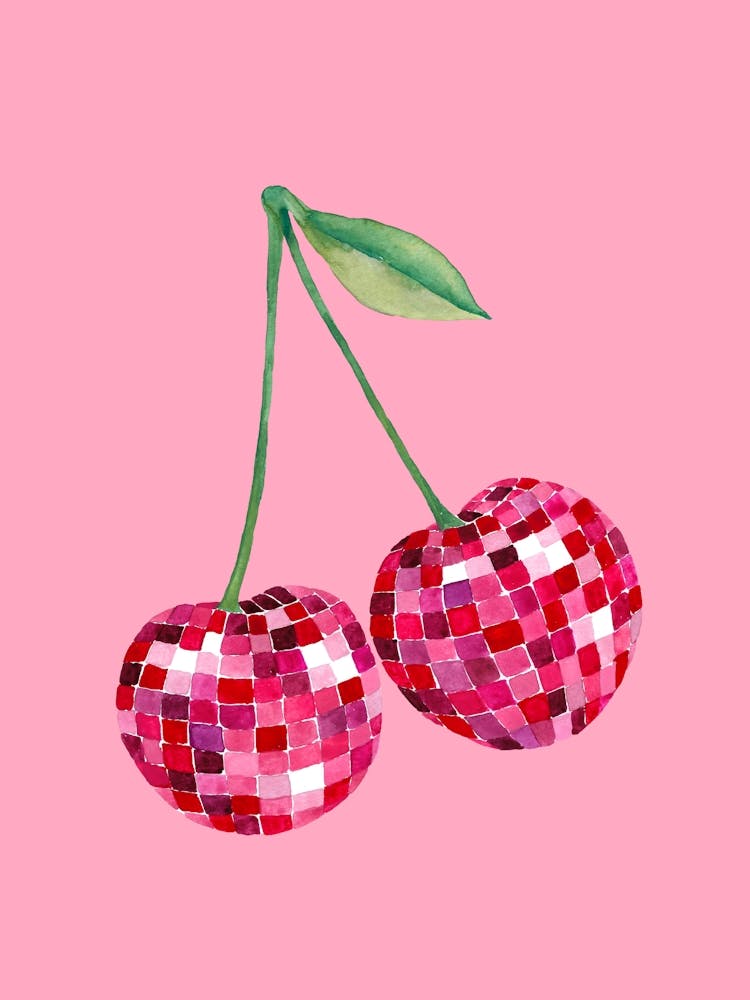 Disco Ball Cherries