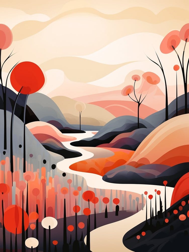 Meadow Abstract Minimalist 8