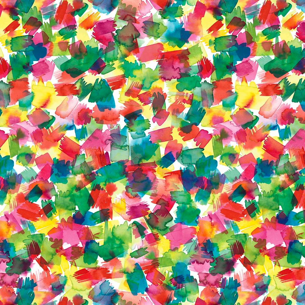 Spring Colors Multicolored Square