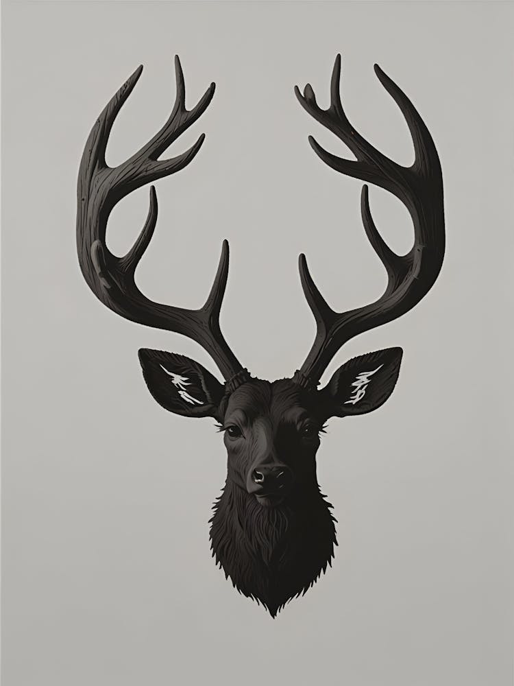 Deer Head 1