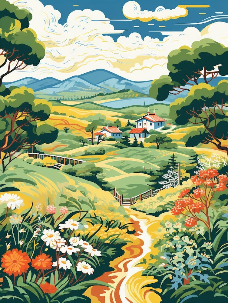 Koraku En Japan Gardens Illustration 1 