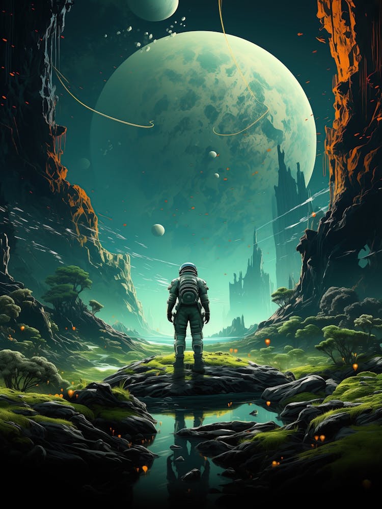 Space Landscape 4