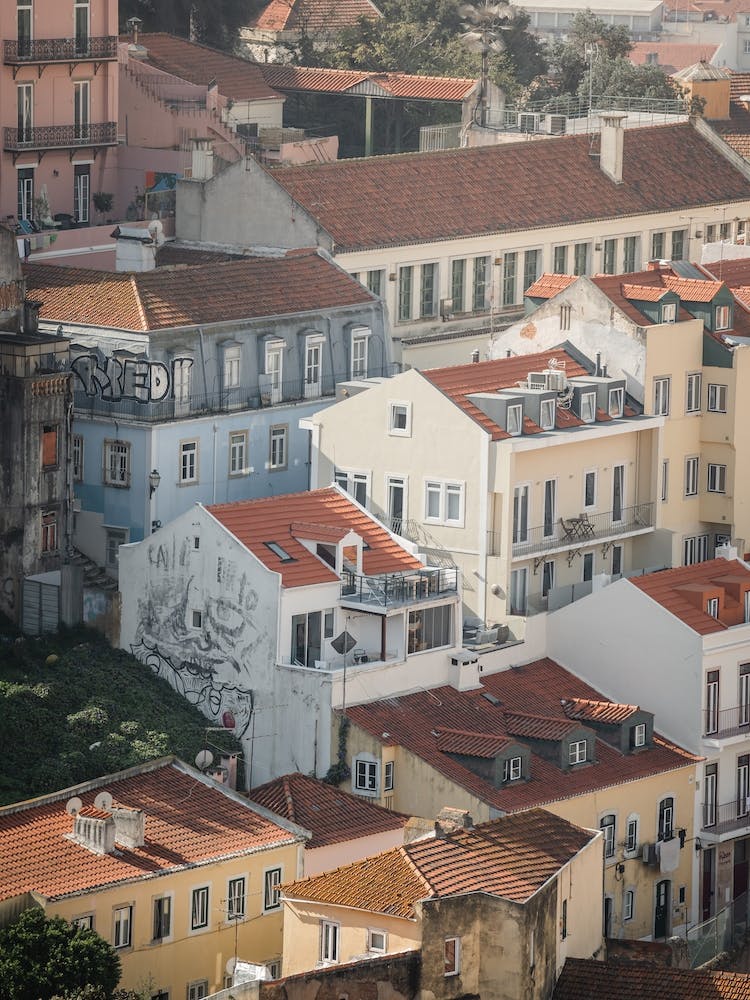 Colourful Architecture Of Lisbon