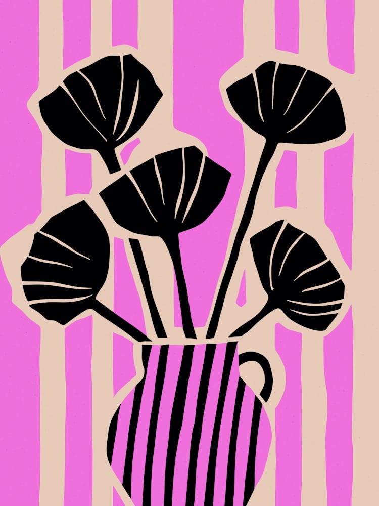 Striped Still Life No 4