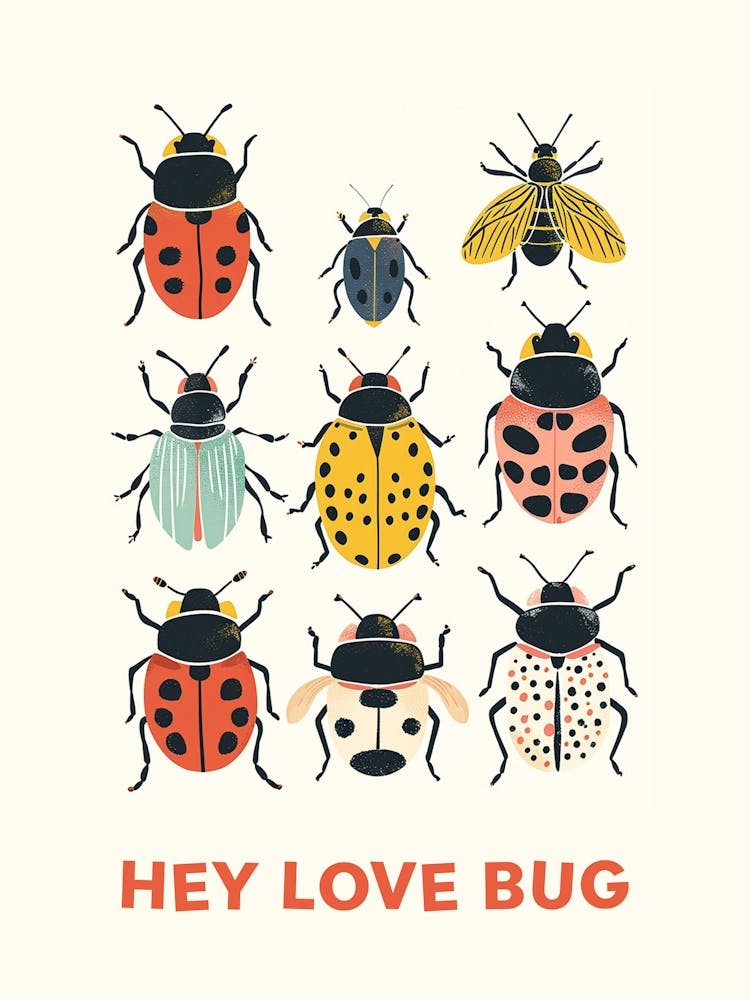 Hey Love Bug Poster 7
