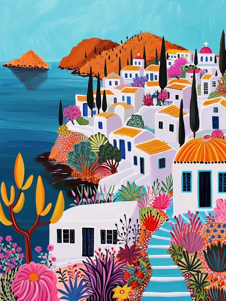 Kitsch Colourful Mykonos 3