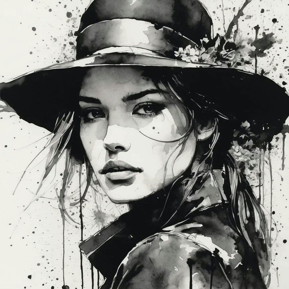 Woman In Hat