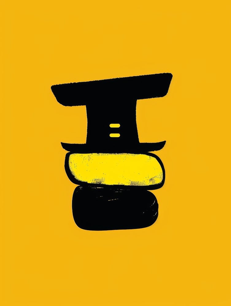 Black And Yellow Hat