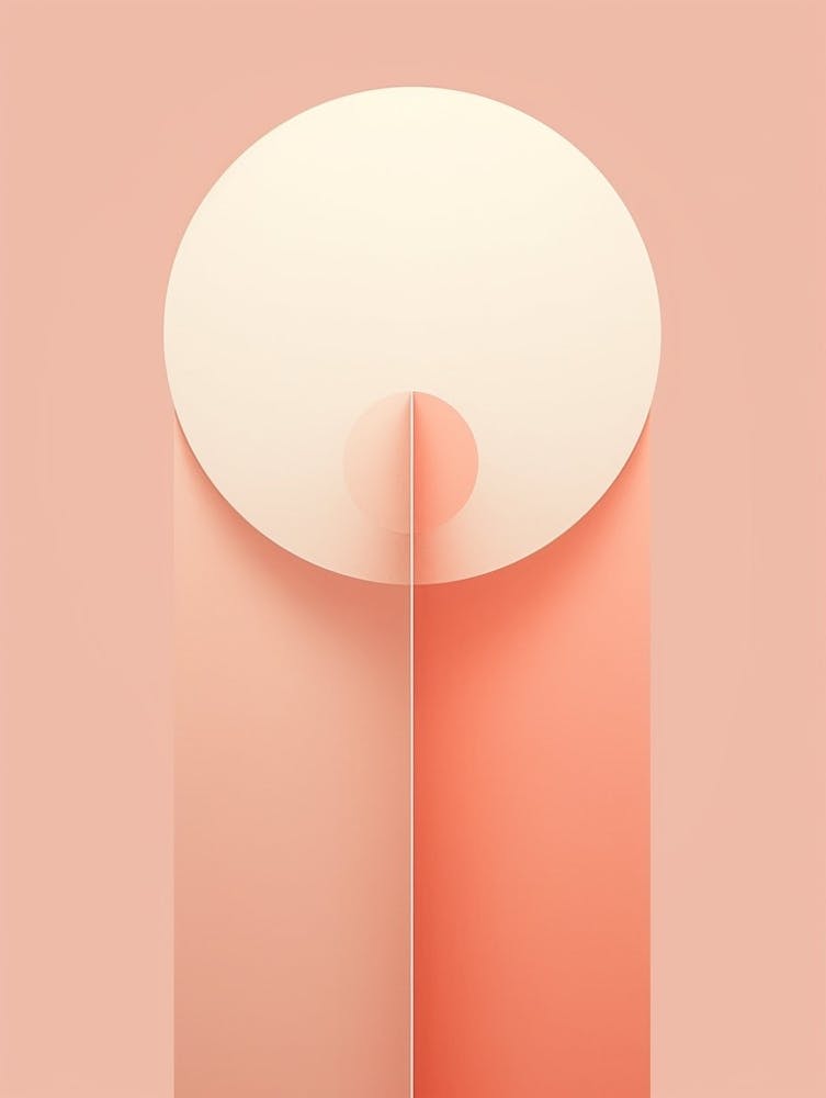 Minimalist Geometry Abstract Illustration 22