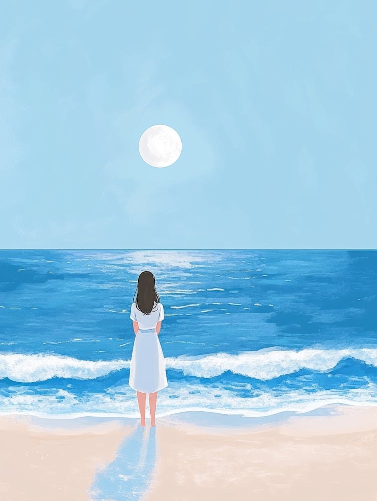 Girl On The Beach 10