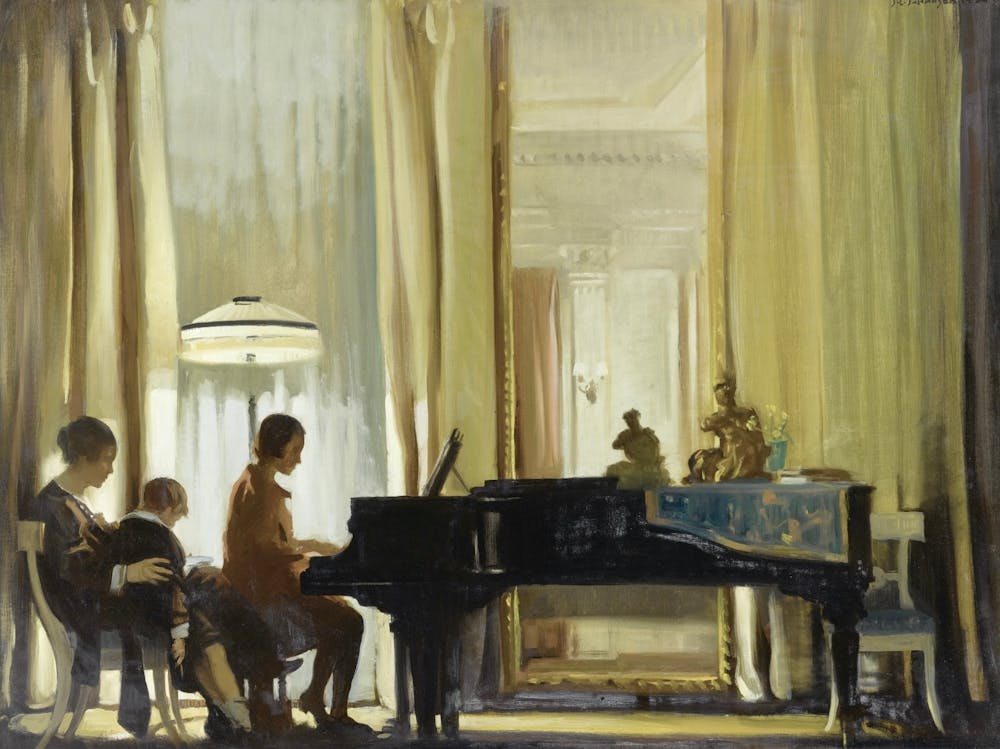 Piano In The Living Room