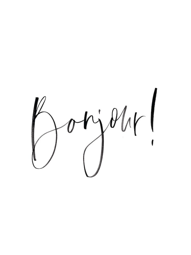 Bonjour