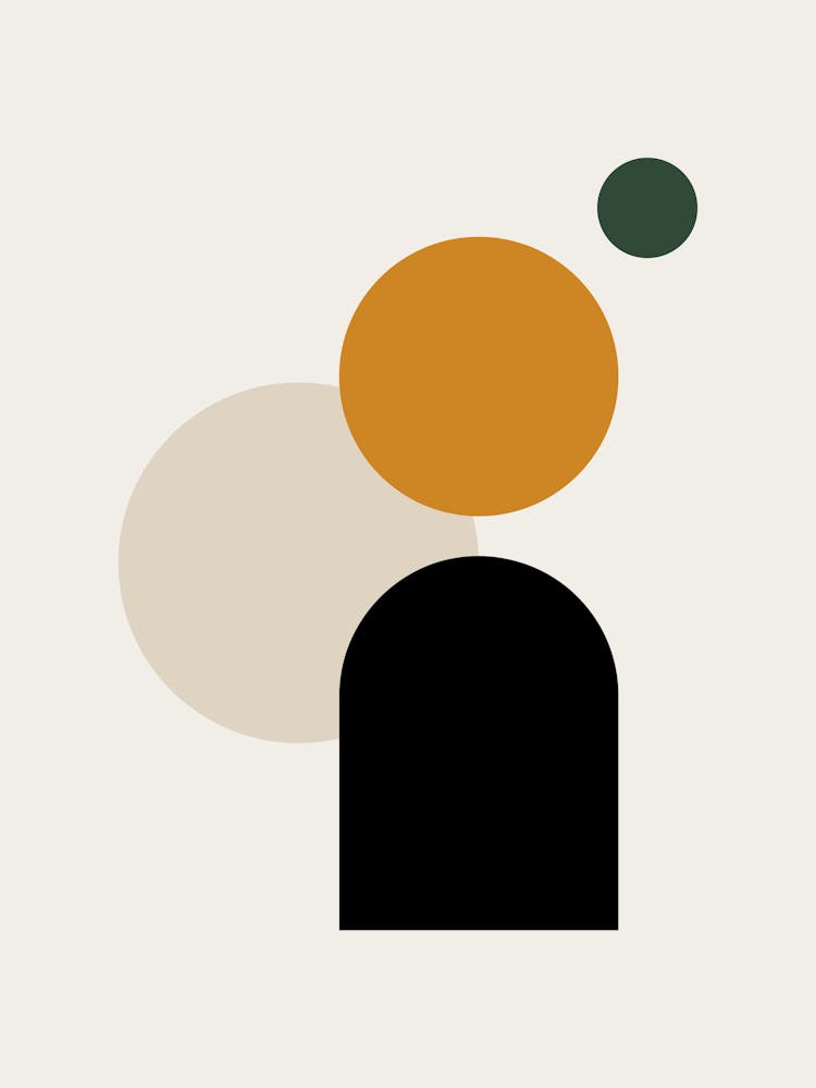 abstract boho