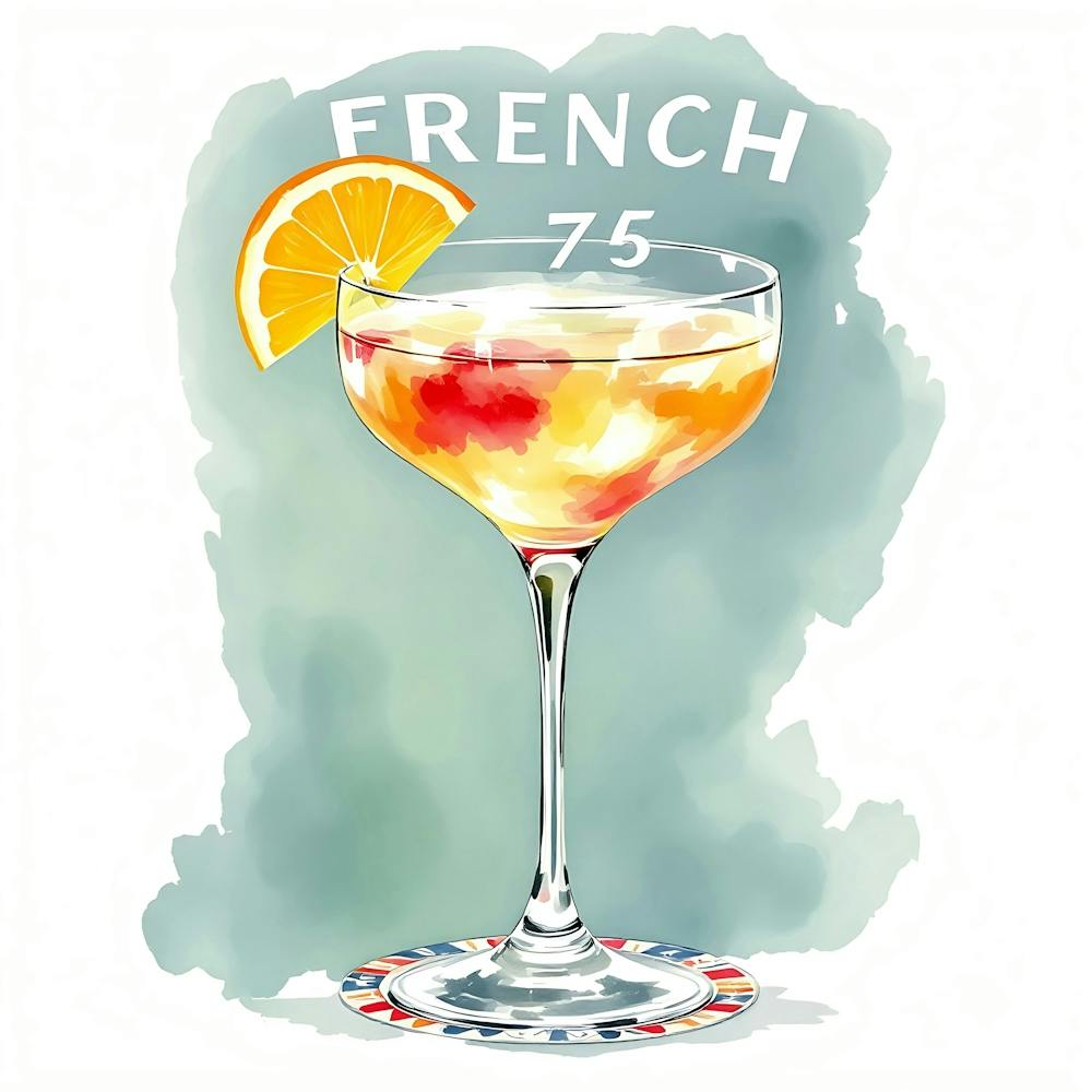 French 75 Cocktail 6