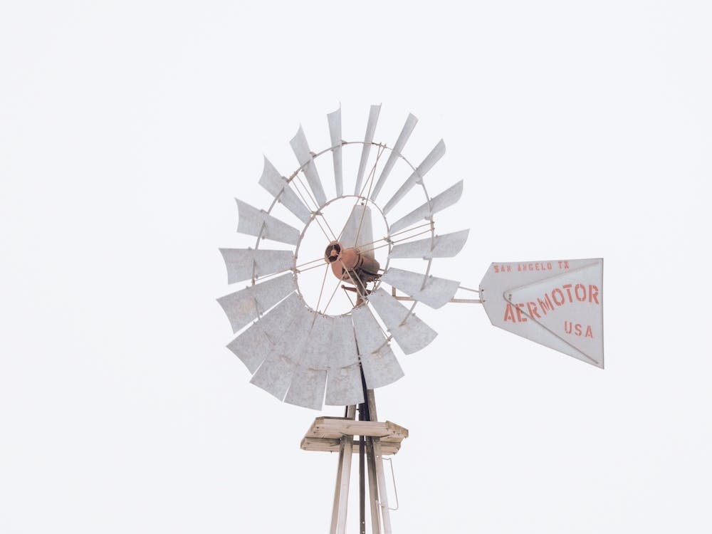 Windmill In Breeze