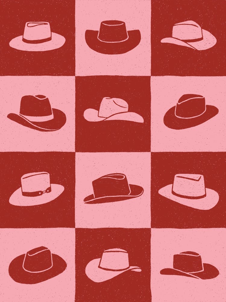 Cowgirl Checkerboard