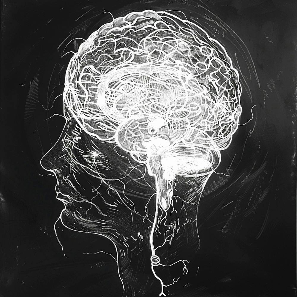 Human Brain Drawing