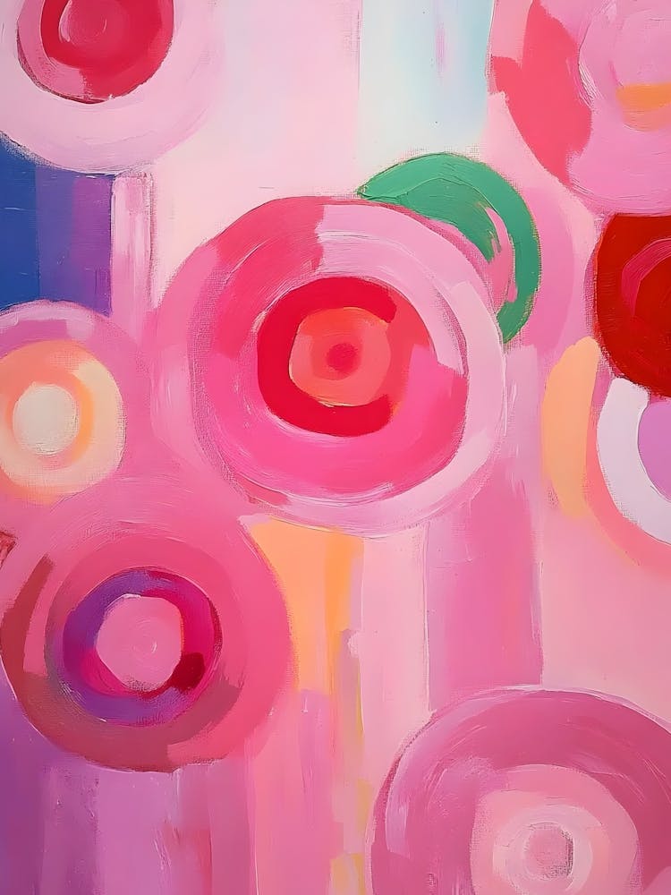 Pink Circles 4