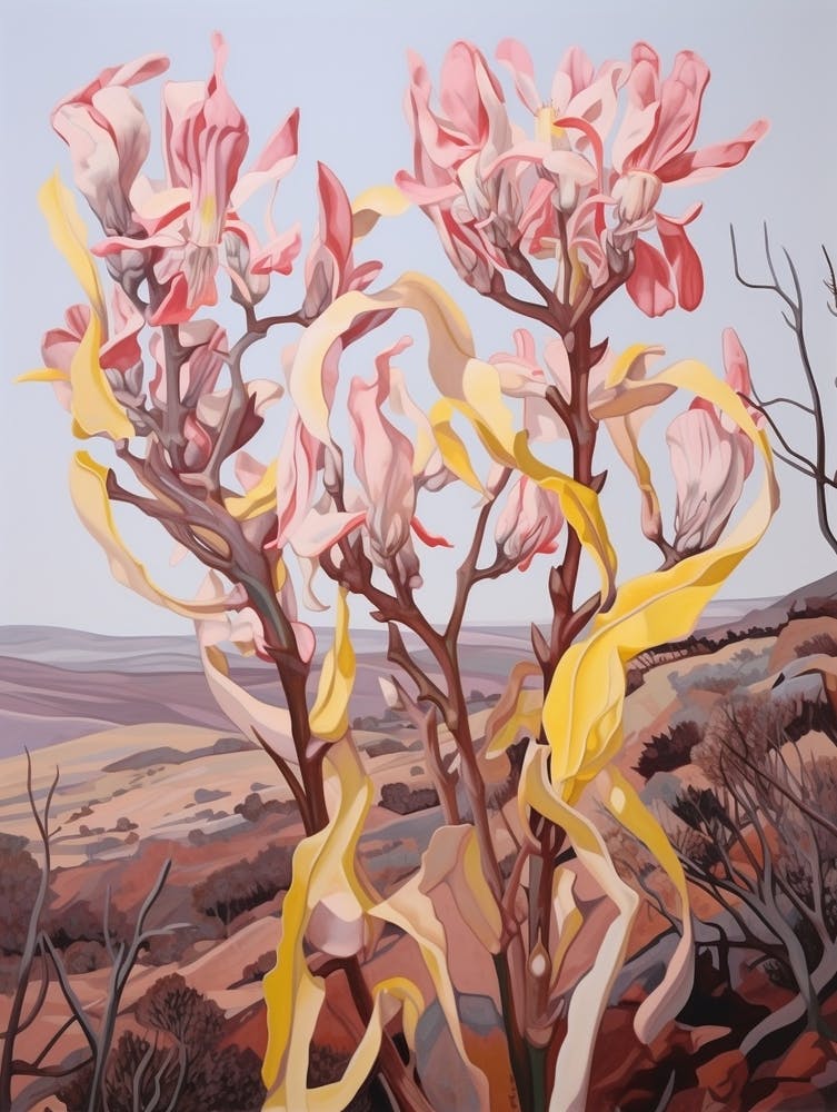 Kangaroo Paw 1 Blumenmalerei