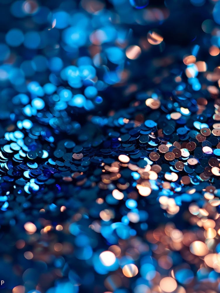 Blue Sparkles 1