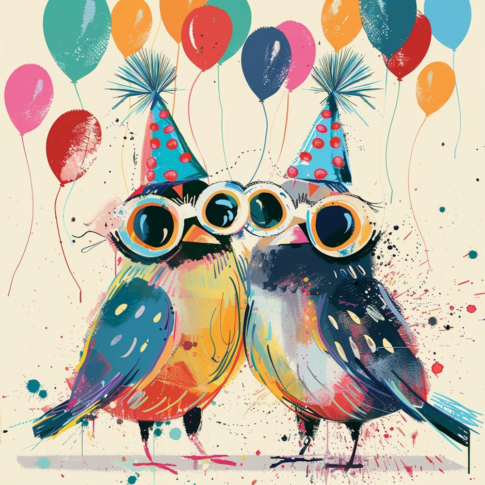 Birthday Birds