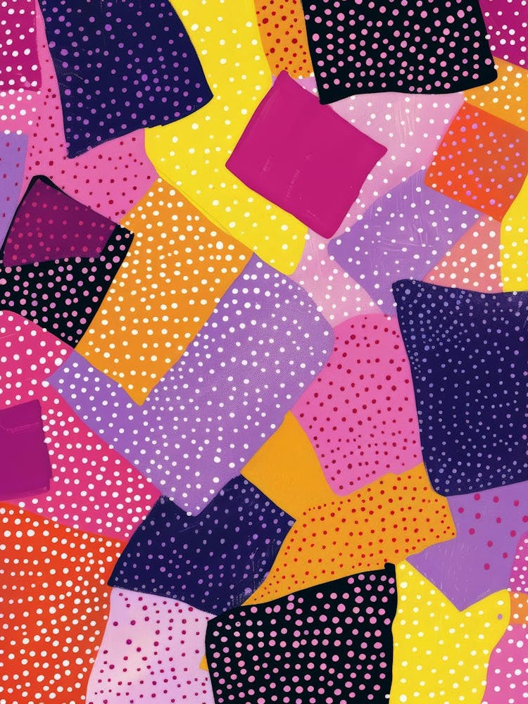 Abstract Polka Dots