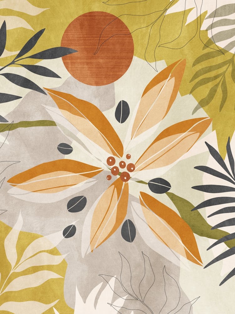 Abstract Botanical 04