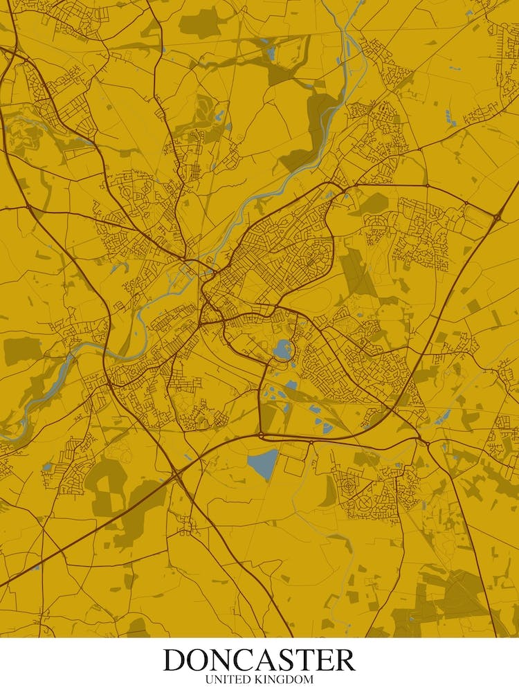 Doncaster Jaune Bleu