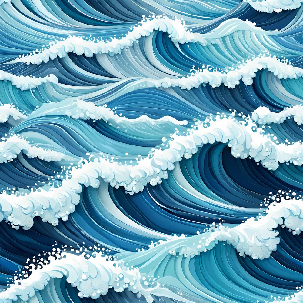 Sea Wave Pattern