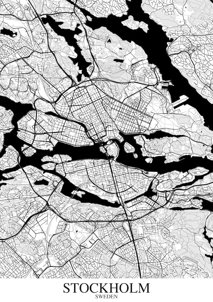 Stockholm White Black