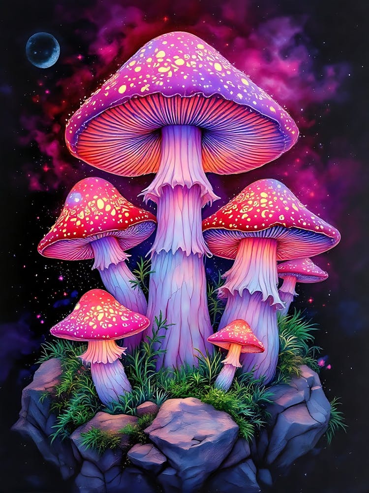 Psychedelic Mushrooms 1
