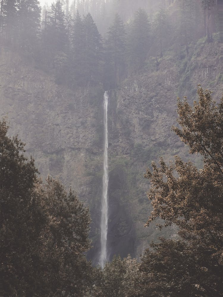 Waterfall Off Cliff