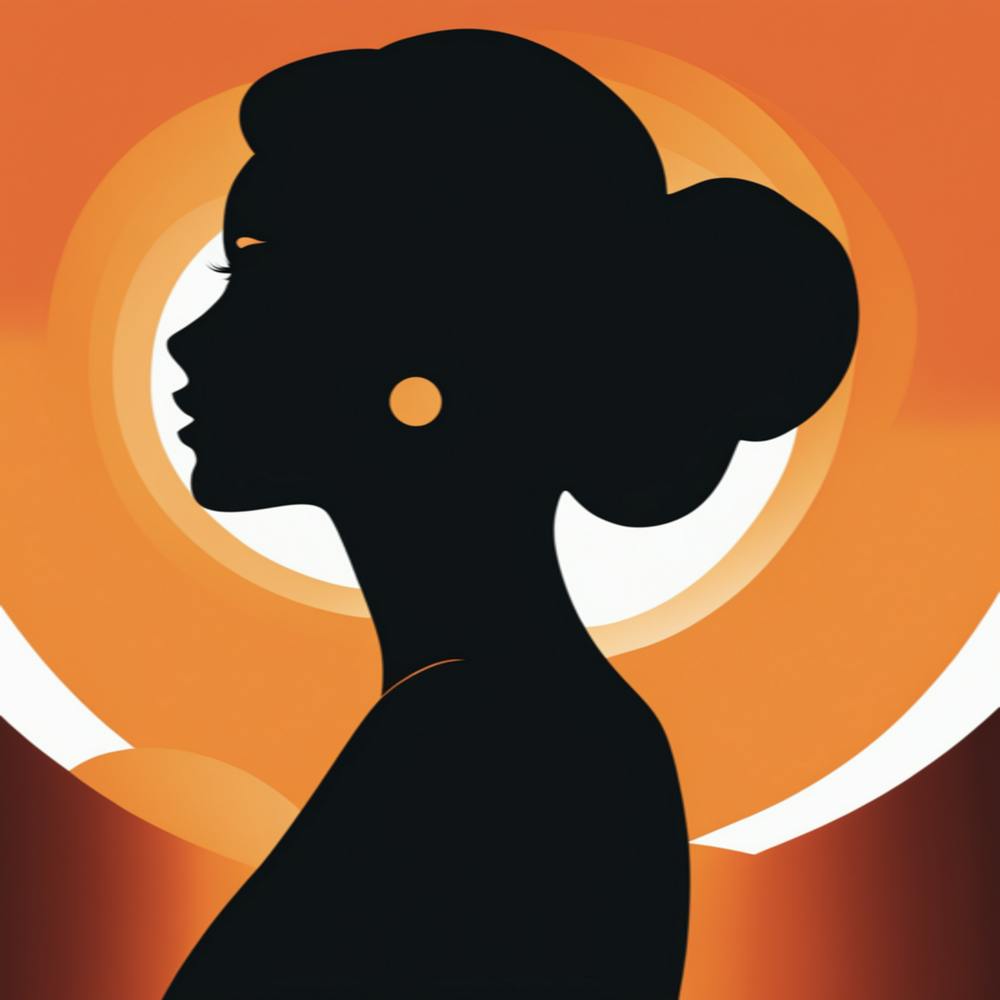 Silhouette Of A Woman