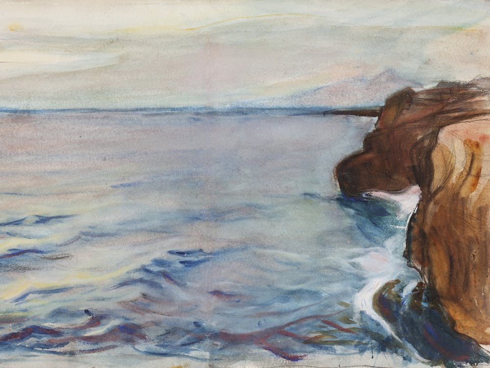 Seaside Landscape, 1905, By Magnus Enckell