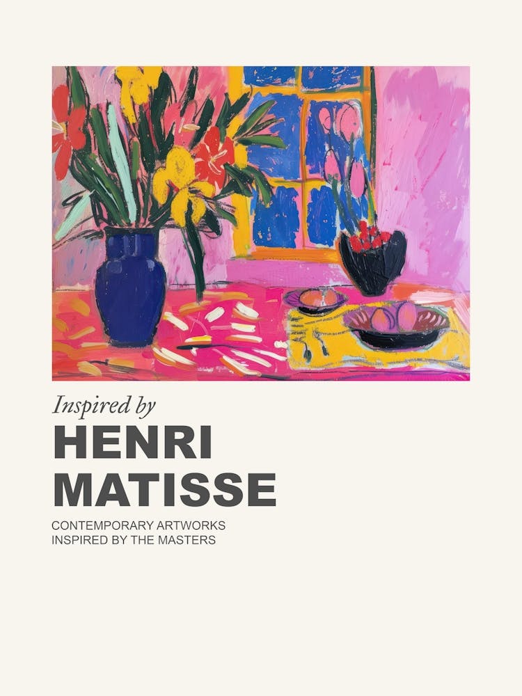 Museum Poster Inspired By Henri Matisse 10