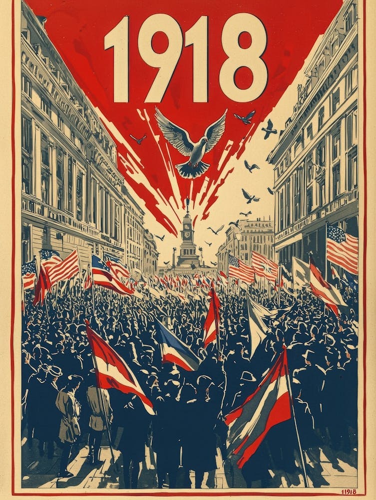 Aihrgdesign A Vintage Poster Celebrating The End Of World War 36d38848 616f 43bd A876 430c7bd796b4 3