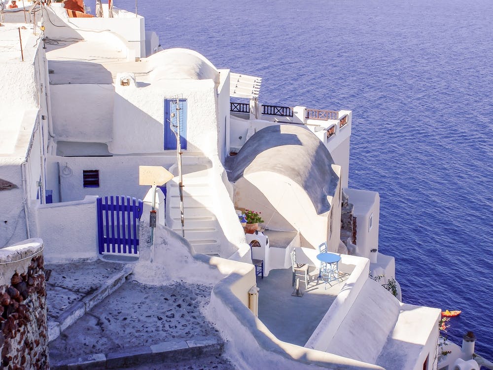 Cliffs of Santorini