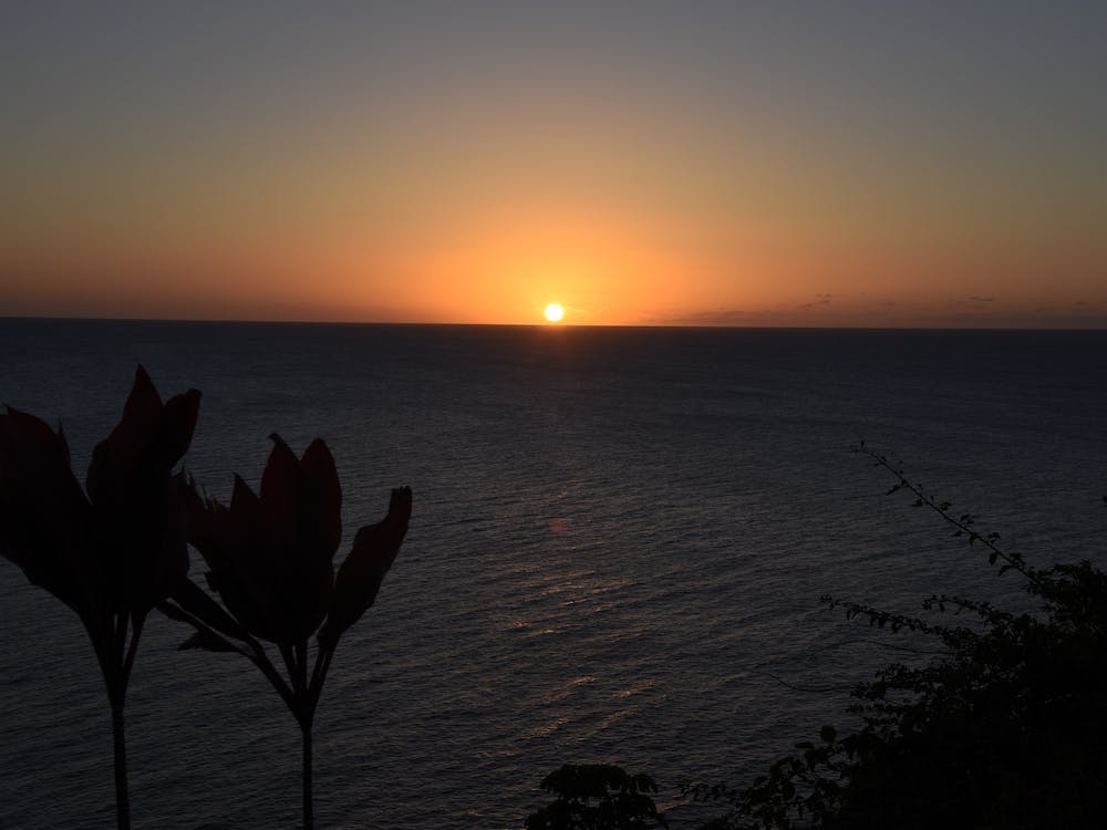 Sunset Over The Ocean 1