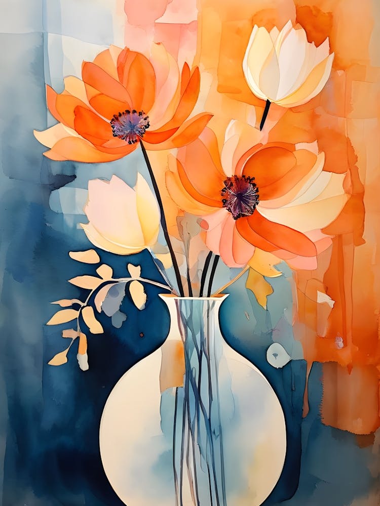 Fleurs dans un Vase 122