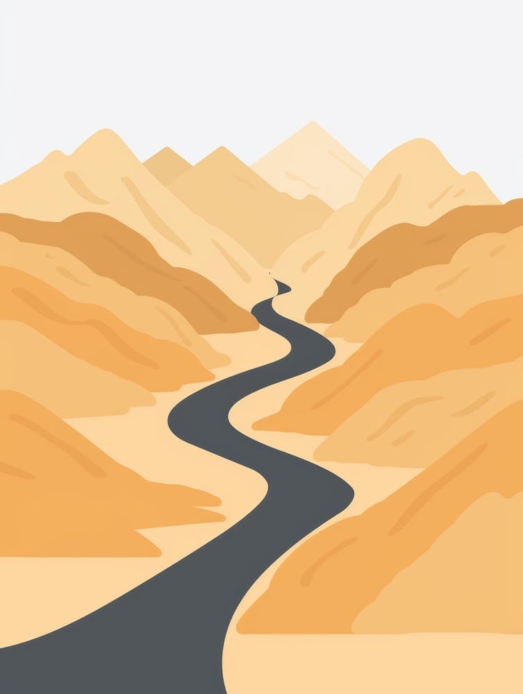 Road In The Desert 1