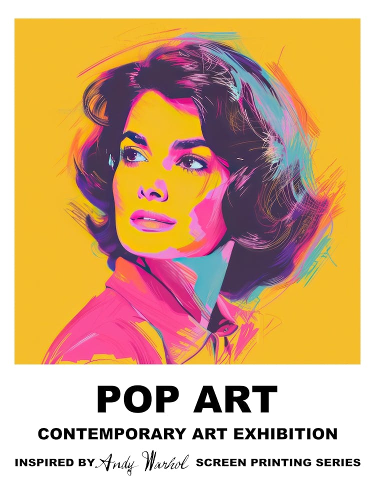Poster Jackie Pop Art 2