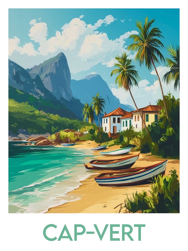 Reiseplakat Kap Verde 1