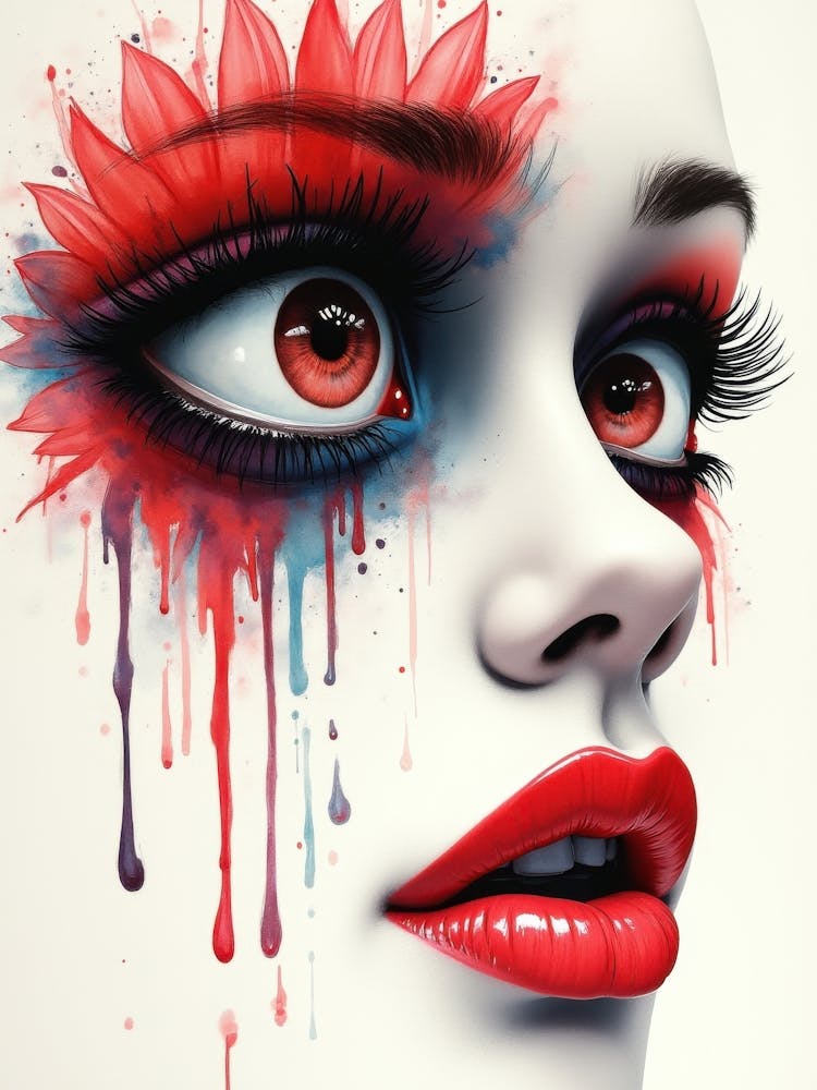 Drooling Woman