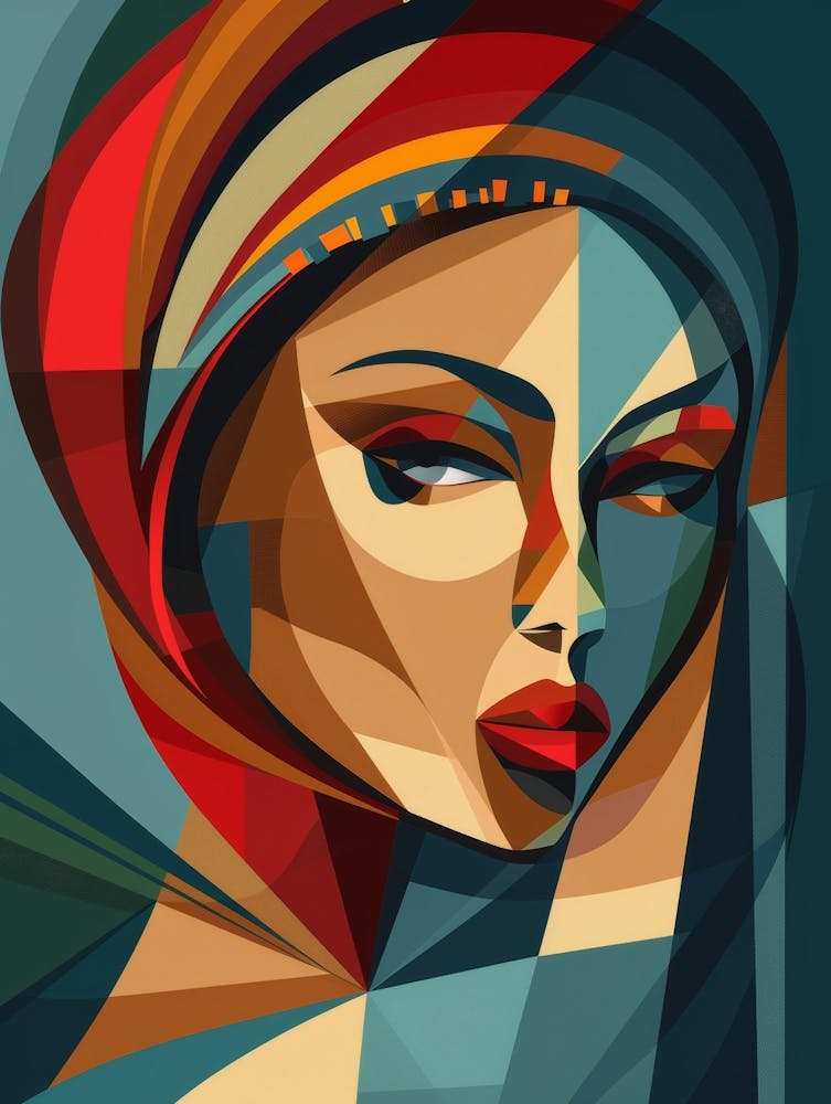 Abstract Of A Woman 87