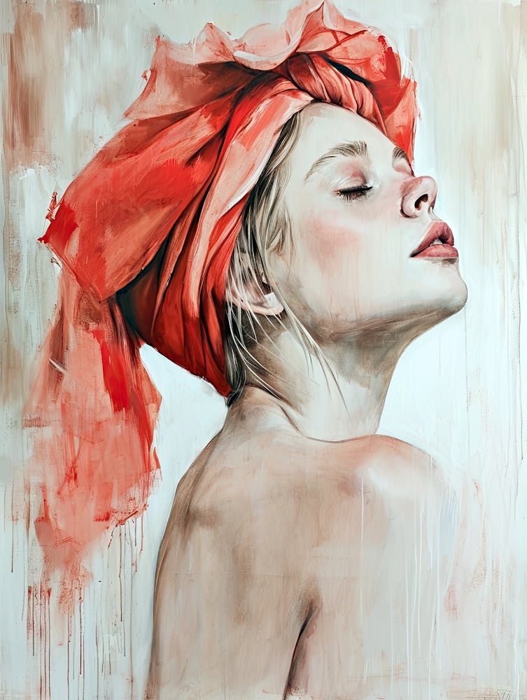 Ethereal Mirage Dance, Boho Art Style