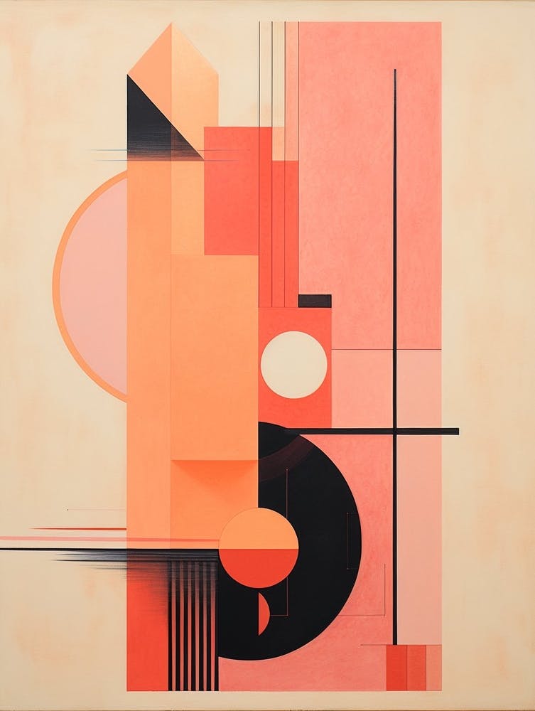 Dynamic Geometric Abstract Illustration 16