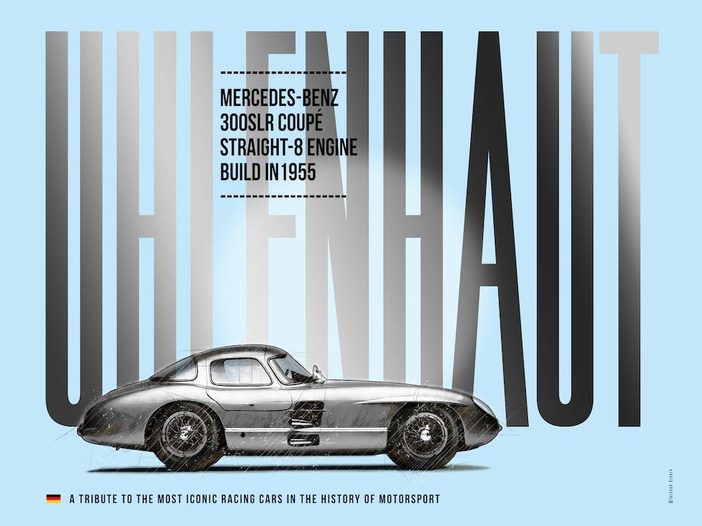 Mercedes Uhlenhaut Coupe Tribute