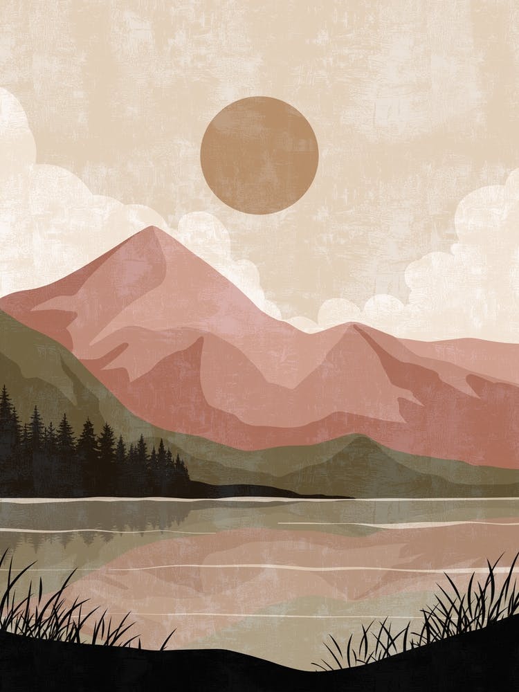 Sunset In The Mountains 18