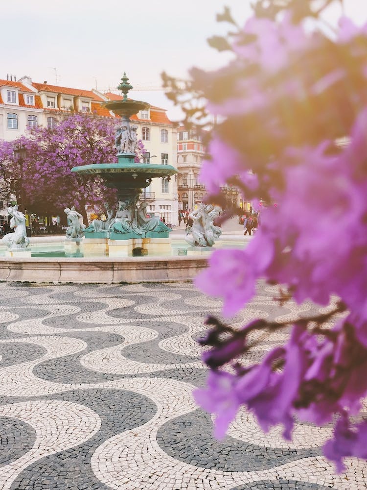 Lisbon Fountain Square