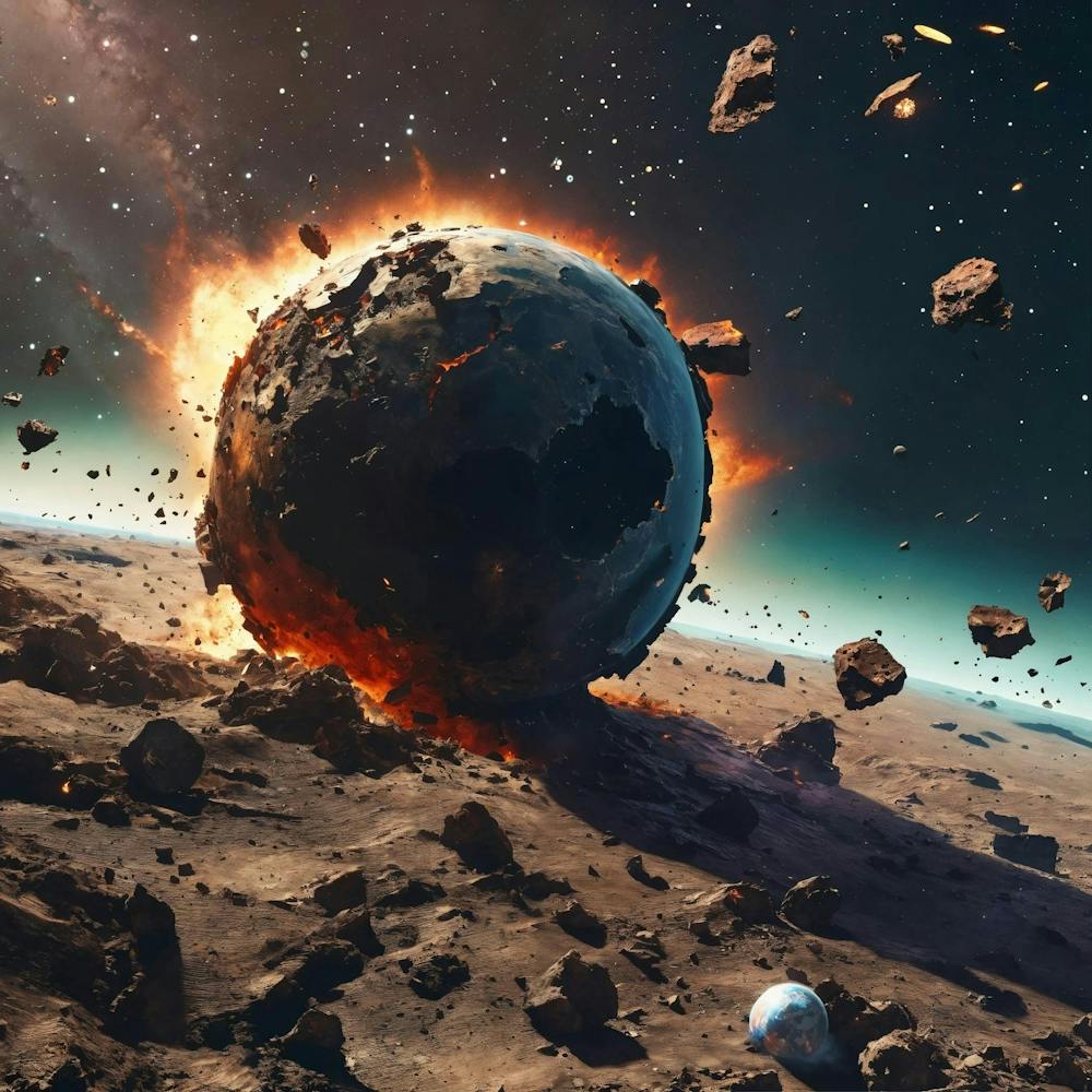 Planet In Space
